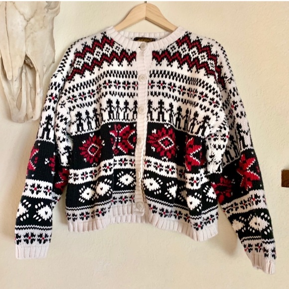 Eddie Bauer Knotted Grandpa Cardigan - Picture 1 of 5